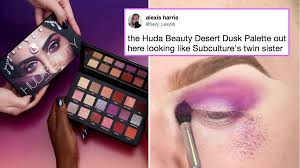 huda beauty s desert dusk palette is