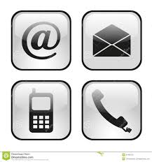 15 phone email icons images contact