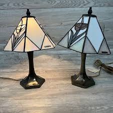Nwt Style Table Lamp Stained