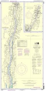 Noaa Nautical Chart 12348 Hudson River Coxsackie To Troy Is