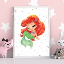 Princess Disney Nursery Art Wall