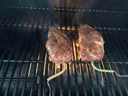 cook steak on pit boss pellet grill