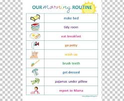 Chart Morning Child Png Clipart Area Bedtime Behavior