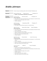 Resume Objective For Promotion Examples Cover Letter