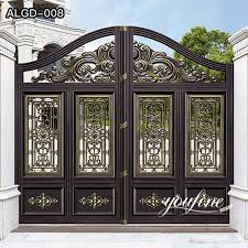 decorative aluminum gate villa doors