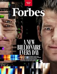 In A First For The Publishing Industry, Forbes Transforms Latest Cover,  Featuring Cameron And Tyler Winklevoss Into NFT Contemporary Art