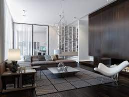 modern house interiors with dynamic