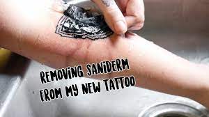 For our first tattuesday (yes its very late due to internet issues on my end) we do a full week review of saniderm tattoo bandages. Removing The Saniderm From My New Tattoo Wtf Is Saniderm Youtube