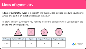 Lines Of Symmetry Gcse Maths Steps