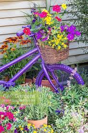 Purple Bike Planter By Gap Photos