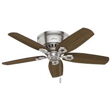 indoor brushed nickel ceiling fan 51092
