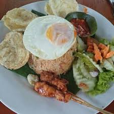 Image result for nasi goreng kampung sate