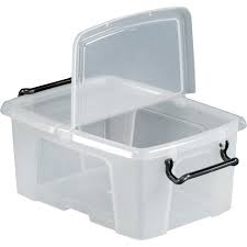 Plastic Container With Hinged Folding