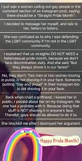 Straight guy here. I just posted this to my Snapchat story. I had a feeling  some of y'all would like to read it. Happy Pride Month! : r/lgbt