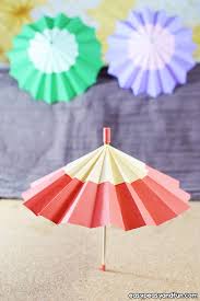 Paper Umbrella Craft For Kids A Fun Rainy Day Idea Easy