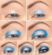blue winter makeup winter makeup