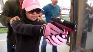 pink ruger sr22 shooting you