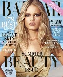 anna ewers for harpers bazaar us may