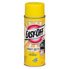 easy off heavy duty oven cleaner spray