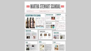 Martha Stewart Scandal By Amy Alphonse On Prezi