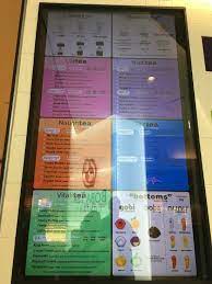 nutrition guide picture of boba tea