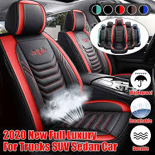 Luxury Pu Leather Front Car Seat Cover