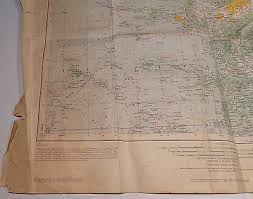 1954 Korean War Map Incheon Seoul Us Army Corps Of Engineers