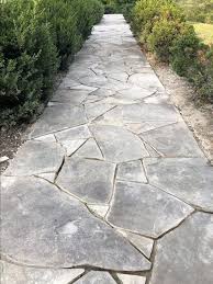 reusing flagstone pavers for a new