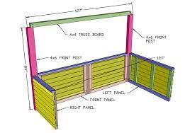 Build A Diy Outdoor Bar With A Roof