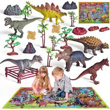 fun little toys 26 piece dinosaur toy