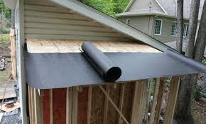 is roofing felt necessary on a shed