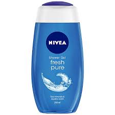 nivea shower gel fresh pure 250 ml
