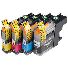 Compatible Brother Lc203 Xl Ink Cartridges 4 Pack 1xblack 1xcyan 1xmagenta 1xyellow Also Replaces Lc201