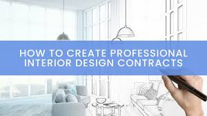 professional interior design contracts