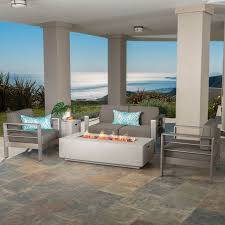Crested Bay 5pc Modern Outdoor Aluminum