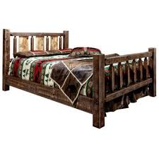 Visit us online to buy cheap bedroom furniture sets and enjoy the luxurious modern lifestyle. Rustic Twin Standard Beds Bedroom Furniture The Home Depot