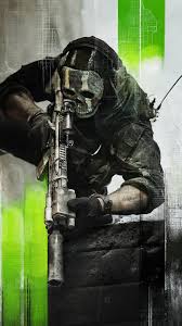ghost cod 4k iphone wallpapers