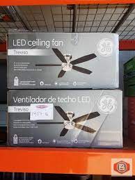 ge treviso 52 in ceiling fan brushed