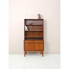 Vintage Bookcase With Drawers And