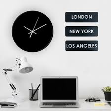 World Clock Sign Time Zone Clock Signs
