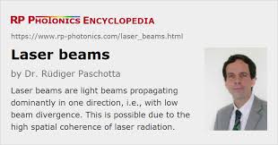 laser beams explained by rp photonics
