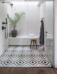 The black chevron pattern bathroom tile floor. Tile Designs Bathroom Floor Tile Ideas Trendecors