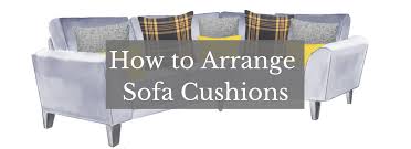 how to arrange sofa cushions homescapes