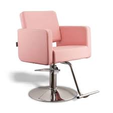 bramley styling chair pink salon