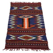 vine navajo style textile rug for