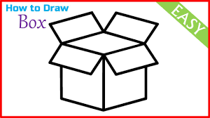 It's super easy art tutorial, only follow me step by step, if y. How To Draw An Open Box Step By Step