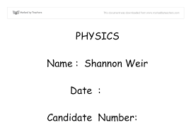 GCSE com  physics coursework planning  a    b Gcse physics coursework help Order Custom Essay