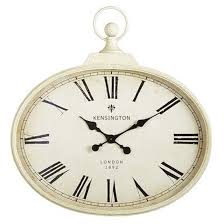 Reloj De Pared Antiguo Ivory Pier 1 Imports
