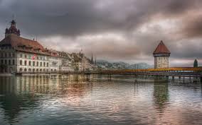 Luzern Lake Lucerne Village Of ...