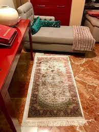hereke silk carpet picture of lion s